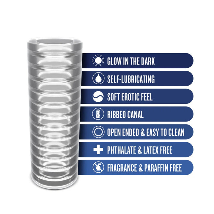 Blush Rize Ribz Masturbator - Glow In The Dark