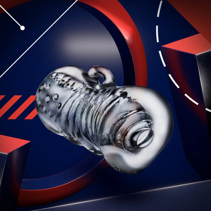 Blush Rize Squeezy Masturbator - Clear