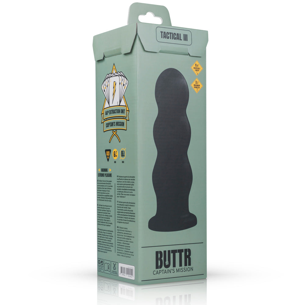 Buttr Captain's Mission Tactical III Butt Plug