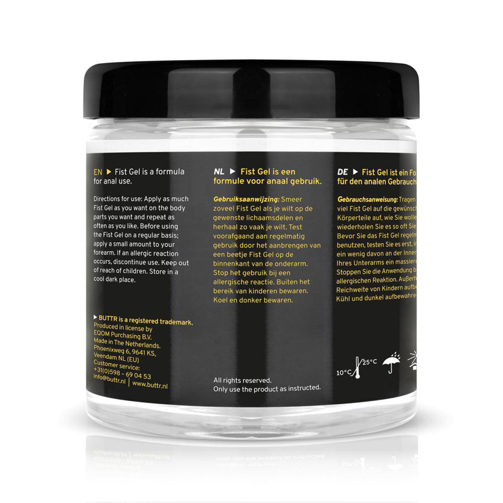 Buttr Fist Gel Non Sticky 500ml