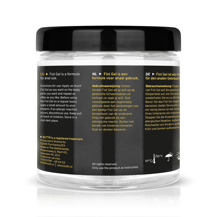 Buttr Fist Gel Non Sticky 500ml