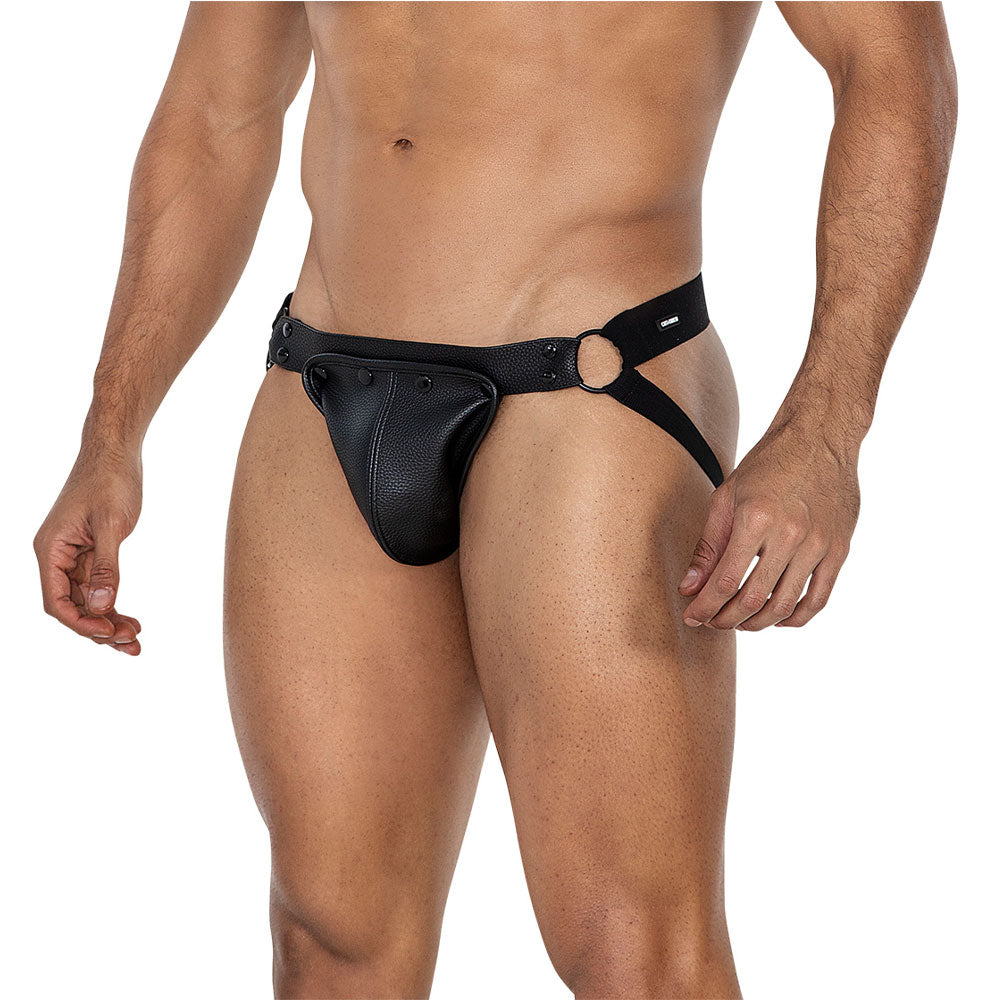 C4M JOCKSTR4P Jocksnap - Black