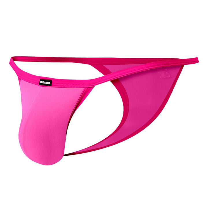 C4M SP4NDEX GLOW Mesh Tanga Kini - Hot Pink