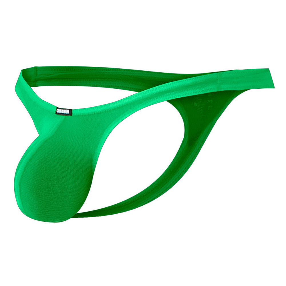 C4M SP4NDEX GLOW Thong Bulge PLUS - Green