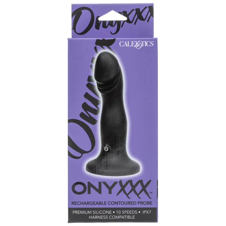 Calexotics Onyxxx Rechargeable Contoured Probe - Black