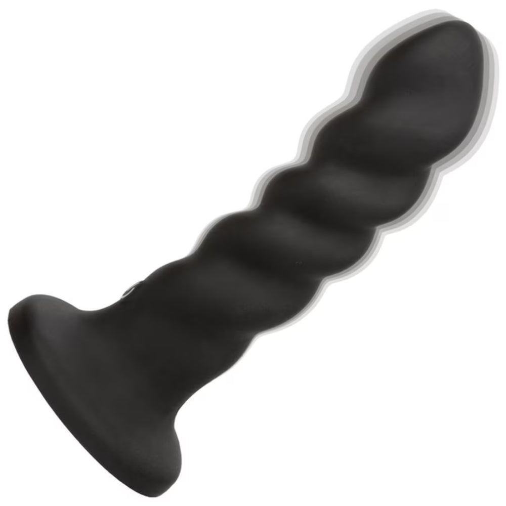 Calexotics Onyxxx Rechargeable Rippled Probe - Black