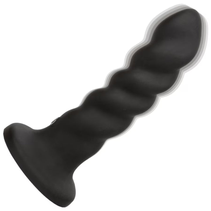 Calexotics Onyxxx Rechargeable Rippled Probe - Black