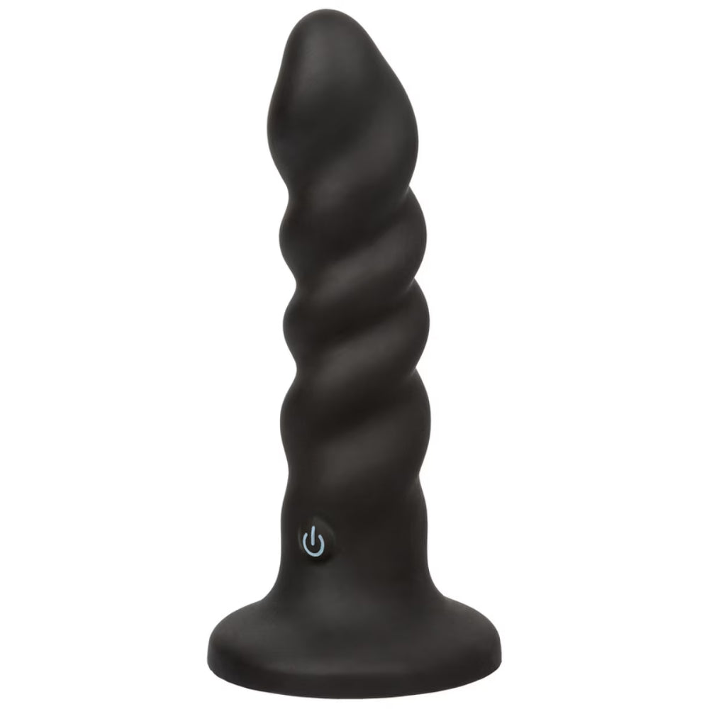 Calexotics Onyxxx Rechargeable Rippled Probe - Black