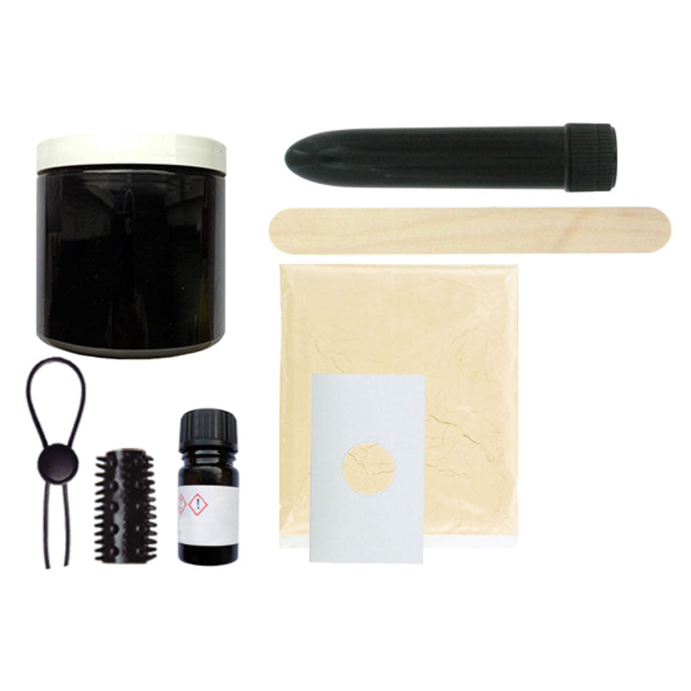 Cloneboy DIY Dildo Kit Vibrating - Black