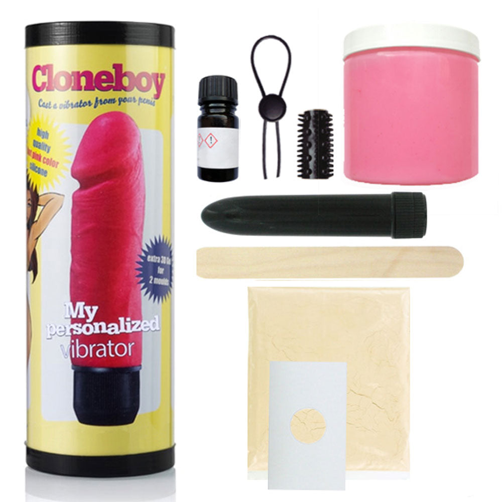 Cloneboy DIY Dildo Kit Vibrating - Pink