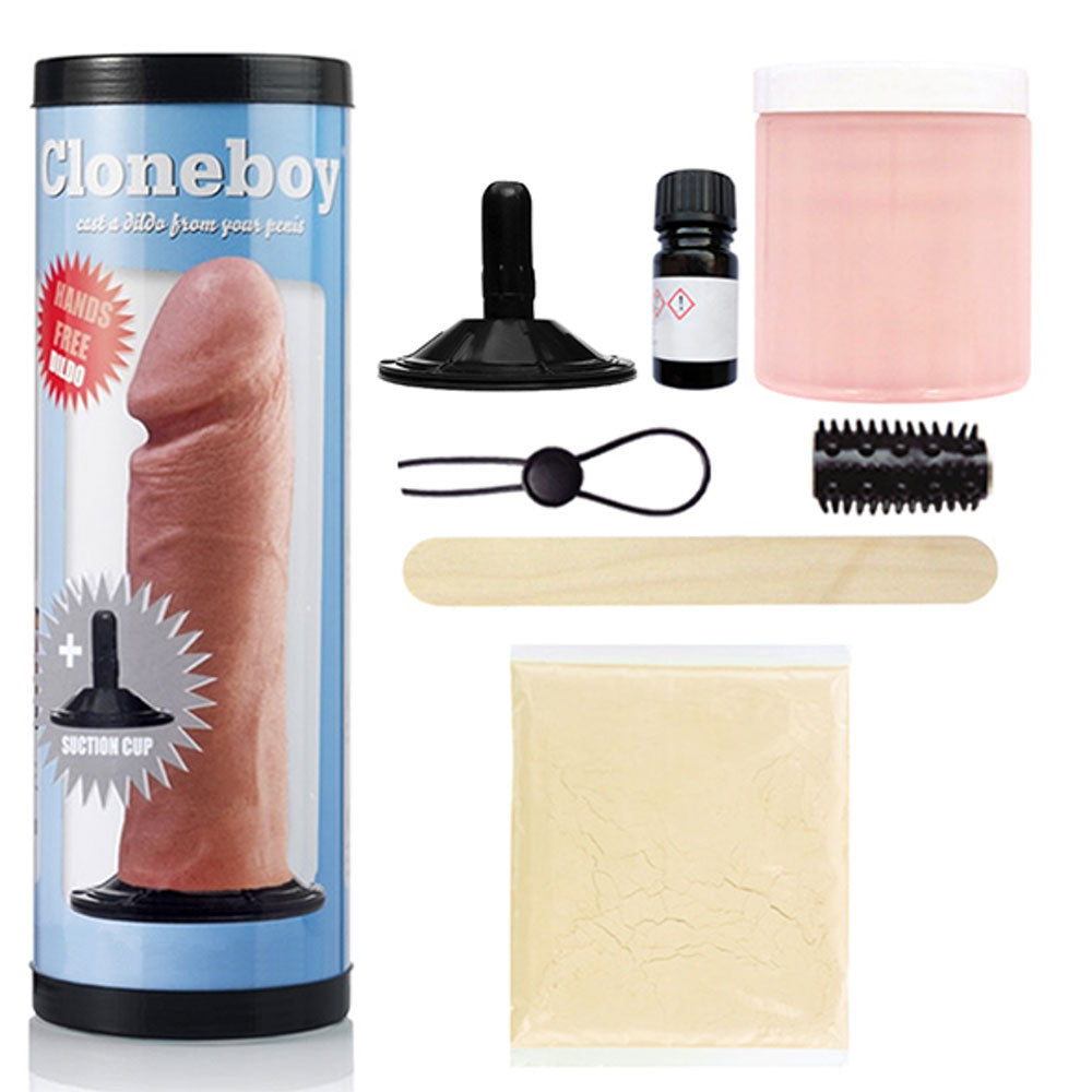 Cloneboy DIY Dildo Kit With Suction Cup - Light Skin Tone