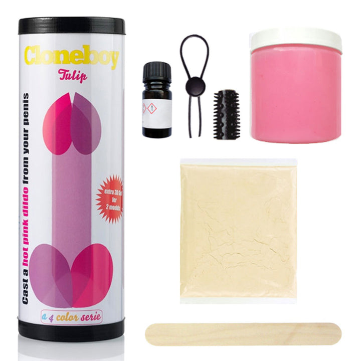 Cloneboy Tulip DIY Dildo Kit - Pink
