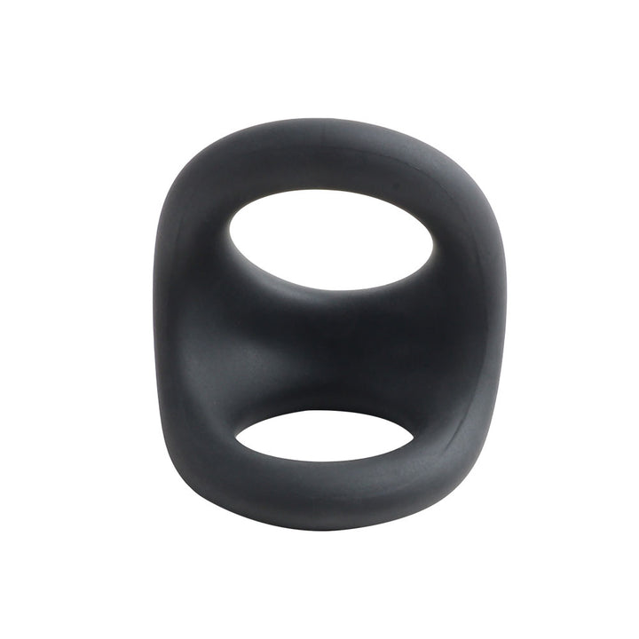 Cock Gear Liquid Silicone Cock & Ball Ring - Black