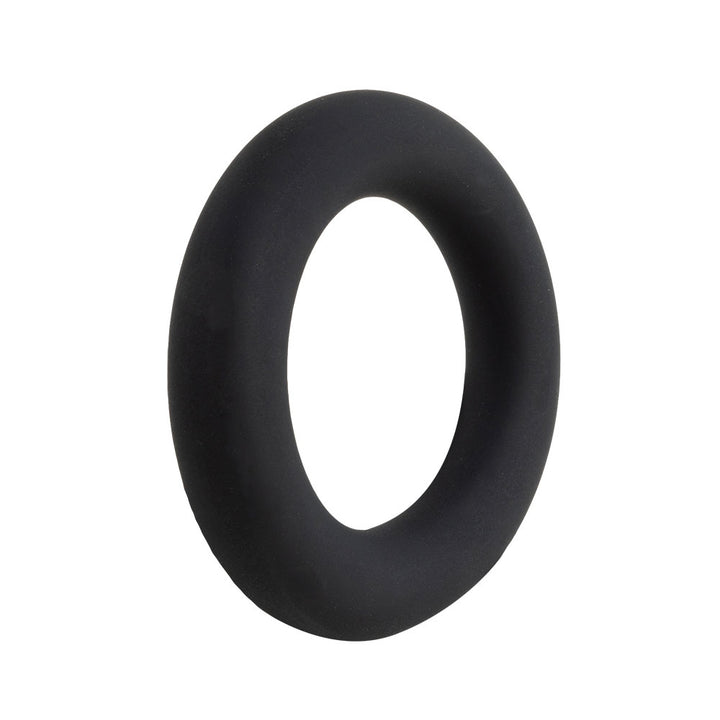 Cock Gear Liquid Silicone Thick Ring - Black
