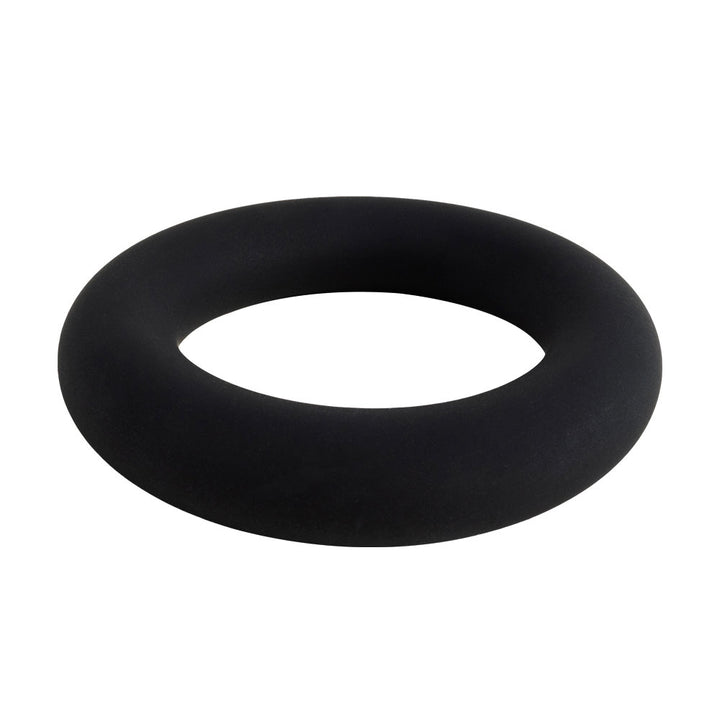 Cock Gear Liquid Silicone Thick Ring - Black