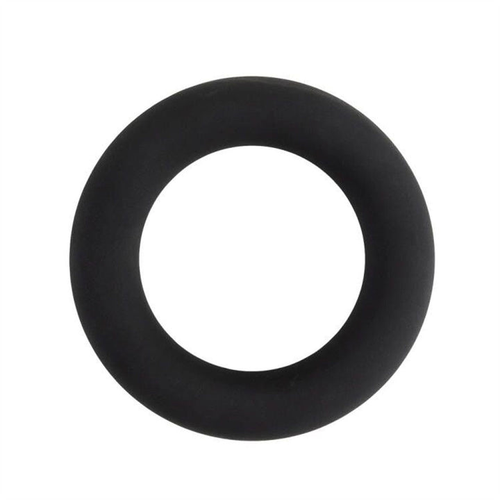 Cock Gear Liquid Silicone Thick Ring - Black