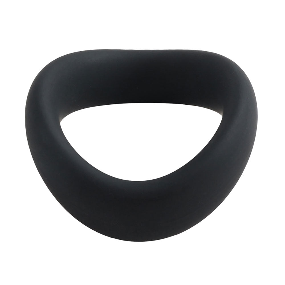 Cock Gear Silicone Ergo Ring - Black