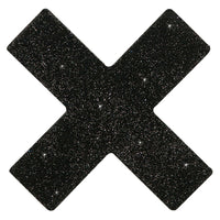 Cottelli Nipple Stickers - Black X