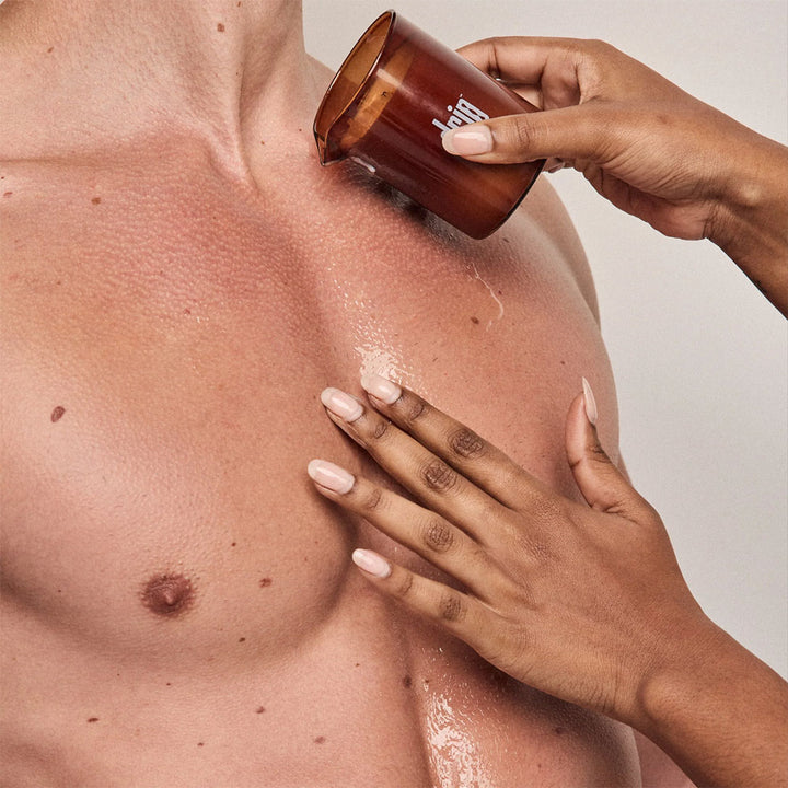 Drip Massage Oil Candle 150g - Valerian Sandalwood