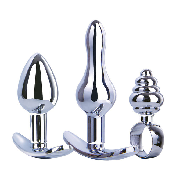 Excellent Power Hardware Gear Metal Butt Plug Kit | Ring Pop Pleasure Chest Excellent Power Hardware Gear Metal Butt Plug Kit | Ring Pop Pleasure Chest