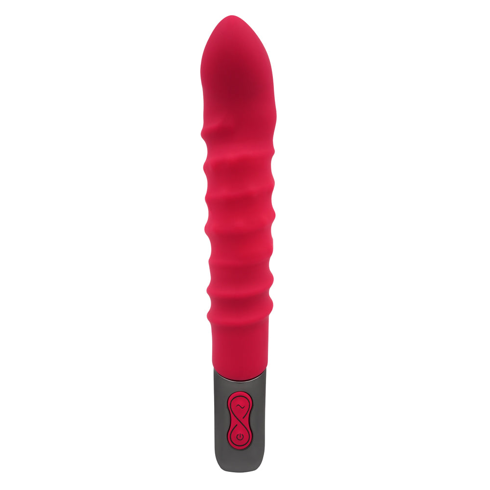 Excellent Power Titanz Rotating Ribbed Beaded G-Spot Vibrator Pleasure Chest Excellent Power Titanz Rotating Ribbed Beaded G-Spot Vibrator Pleasure Chest