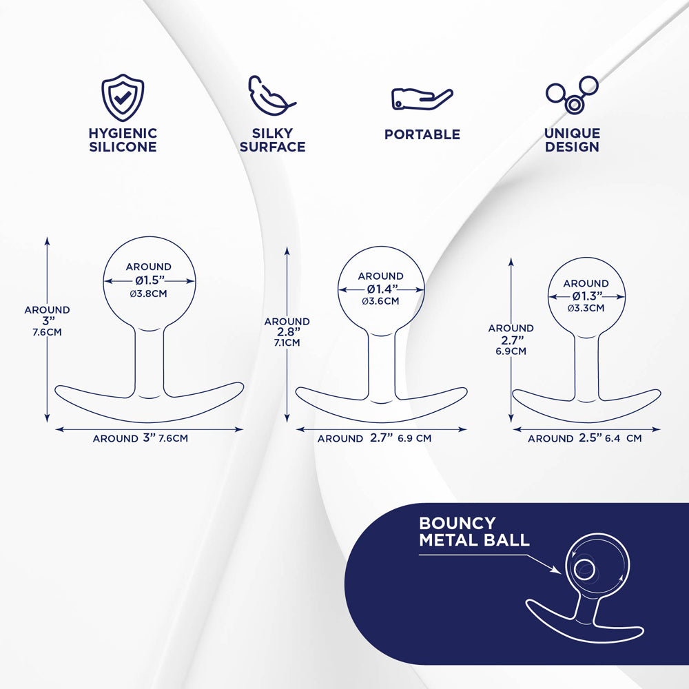 Excellent Power Under Night Tumbler Weighted Ball Anal Kit