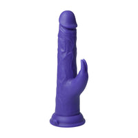 FemmeFunn Thruster Rabbit Remote Controlled Vibrating Dildo - Purple