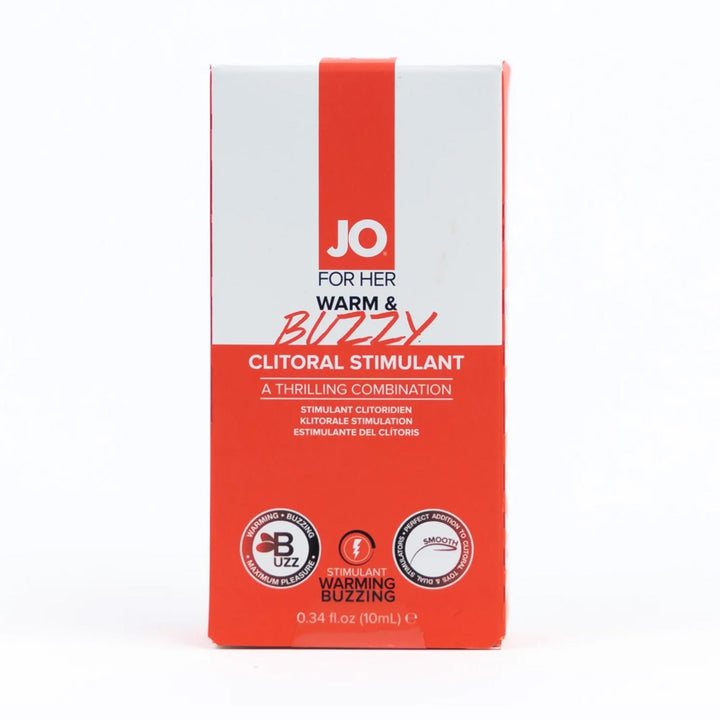 JO Clitoral Gel - Warm & Buzzy 10ml