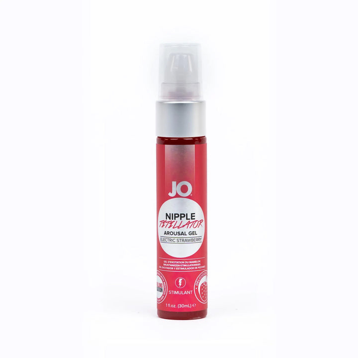 JO Nipple Titillator Arousal Gel Electric Strawberry 30ml