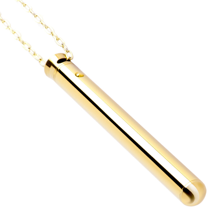 Le Wand Chrome Vibrating Necklace - Gold
