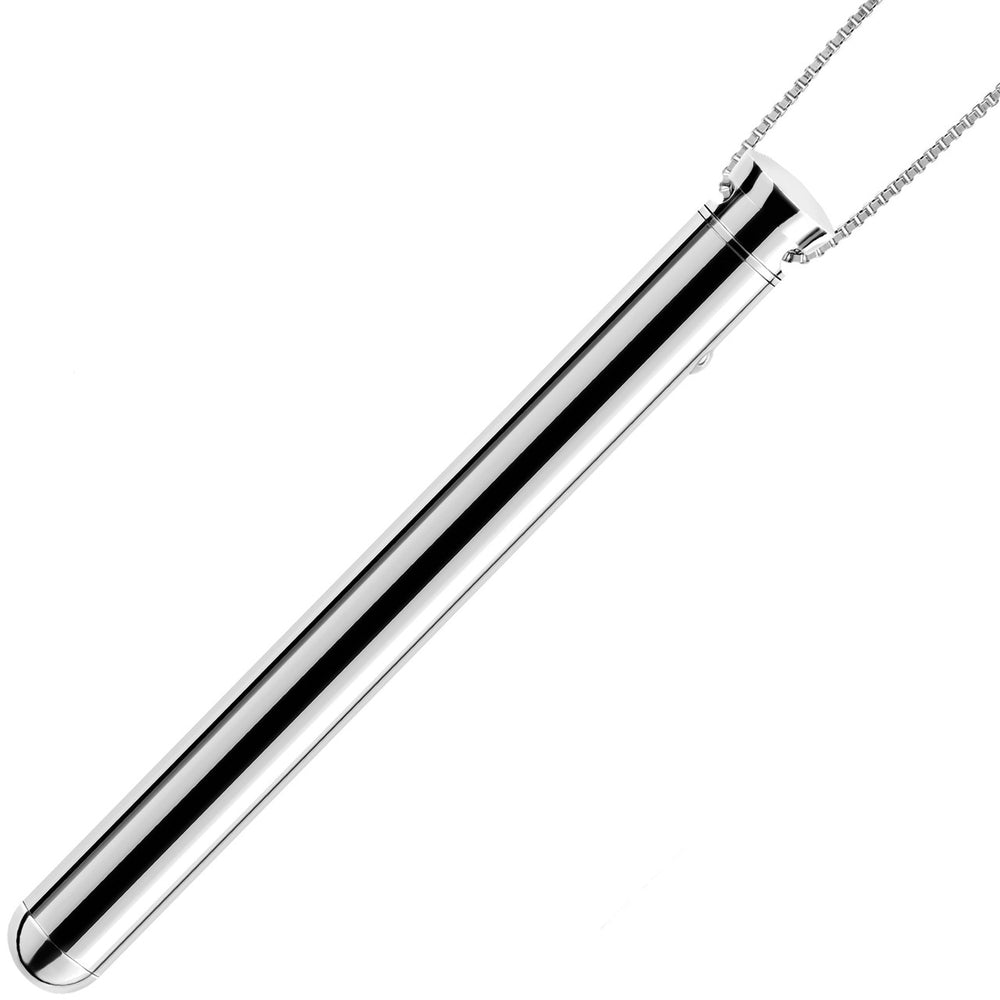 Le Wand Chrome Vibrating Necklace - Silver