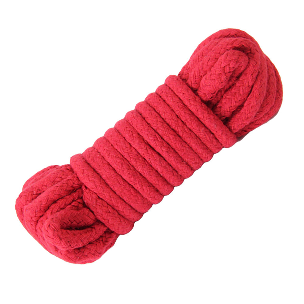 Love In Leather Cotton Rope 10 Metre - Red