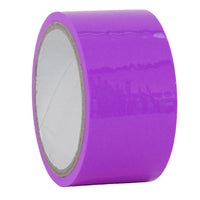 Love In Leather Reusable PVC Bondage Tape - Purple