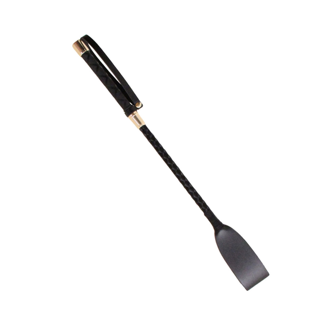 Love In Leather Mini Riding Crop 025 - Gold