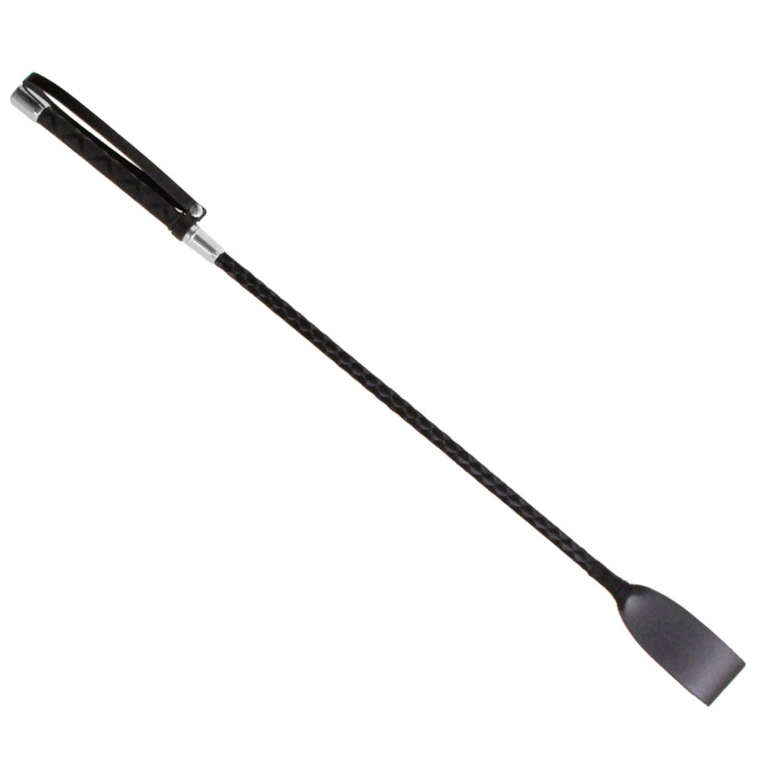Love In Leather Riding Crop 024 - Silver