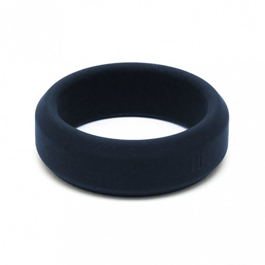 Love In Leather Silicone 3 Pack Cock Rings