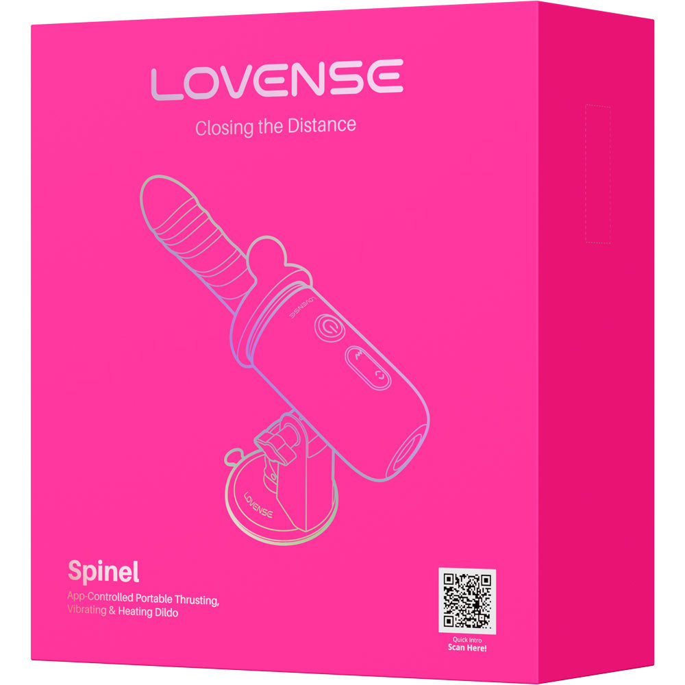 Lovense Spinel Portable Thrusting Dildo