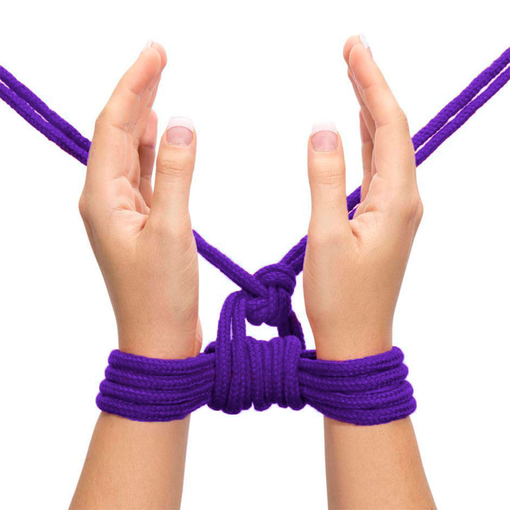 Lovetoy Fetish Bondage Rope 10 Metres - Purple
