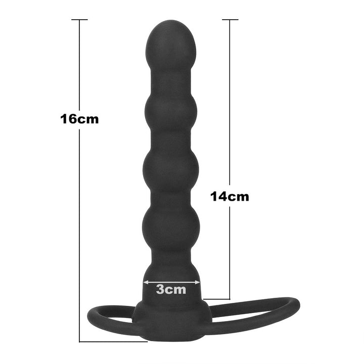 Lovetoy Silicone Vibrating Rock Balled Double Prober