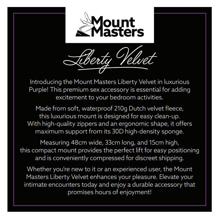 Mount Masters Liberty Velvet - Purple