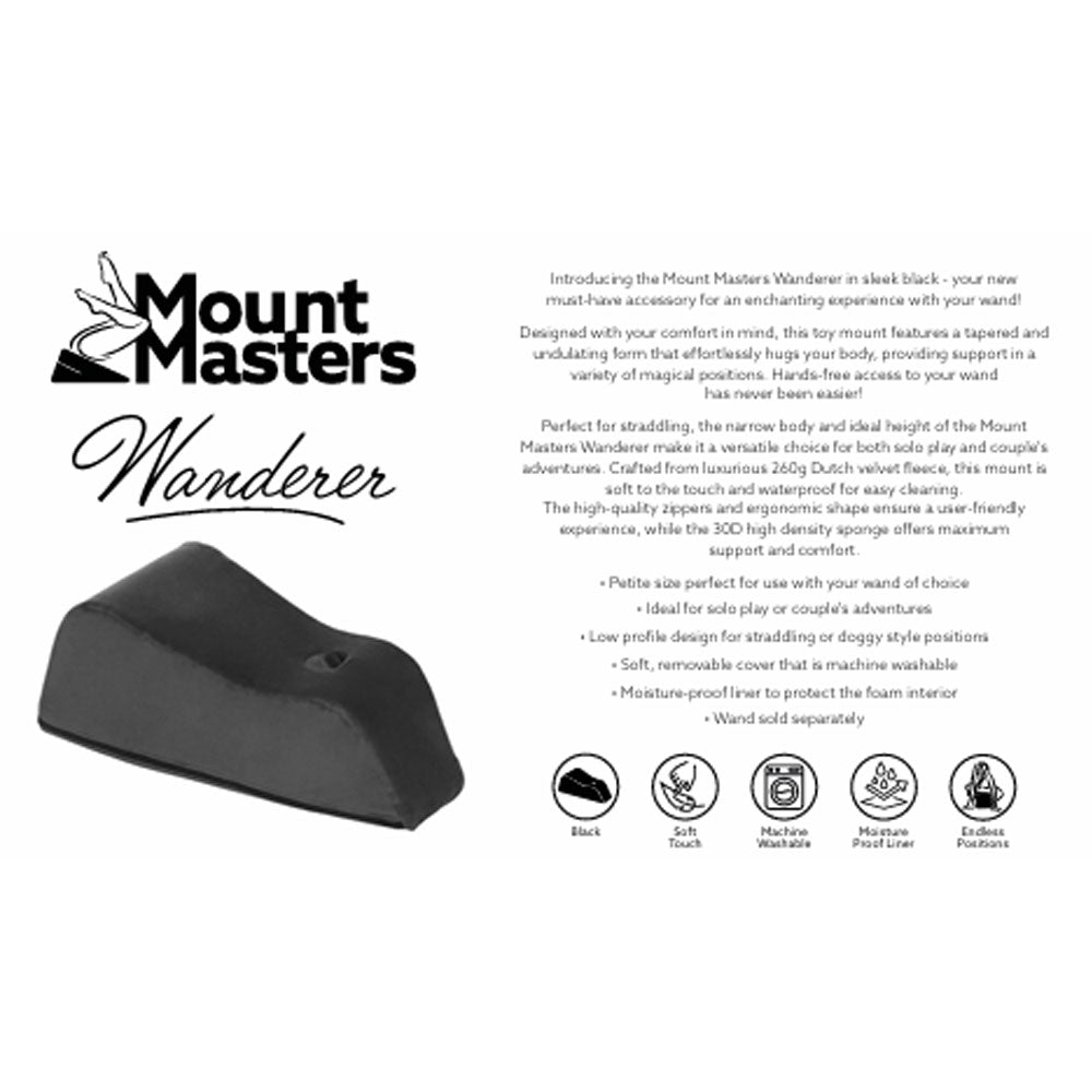 Mount Masters Wanderer Velvet - Black