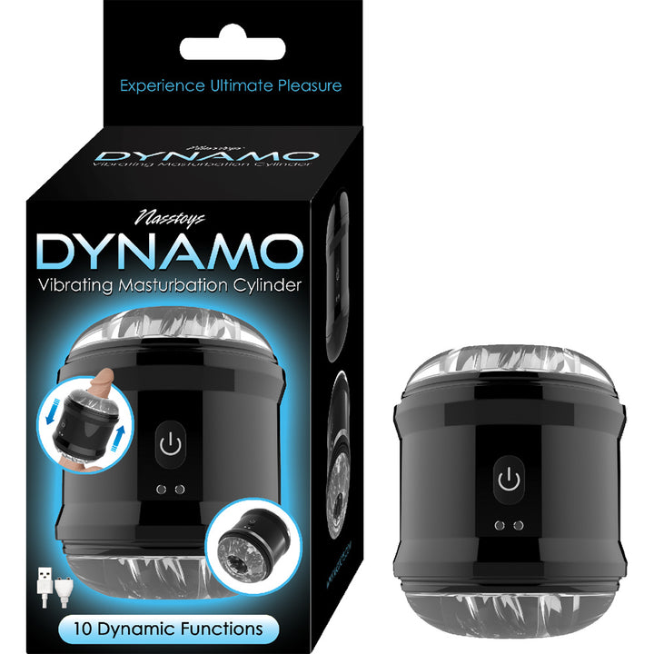 NassToys Dynamo Vibrating Masturbator Cylinder