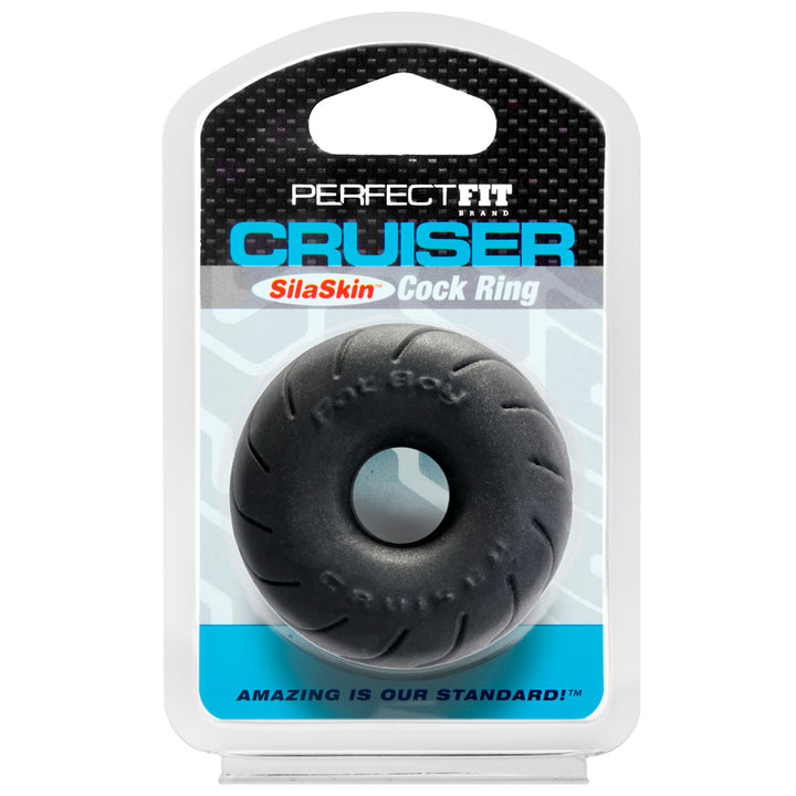 Perfect Fit SilaSkin Cruiser Ring - Black