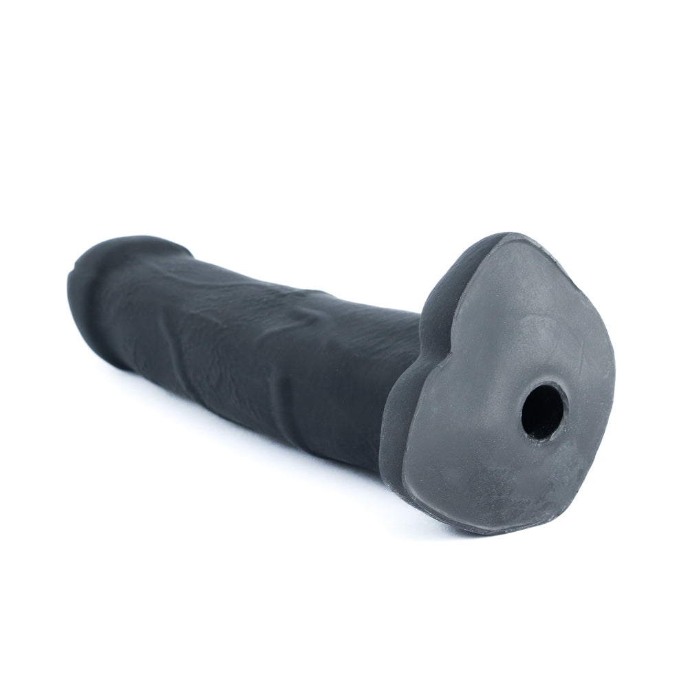 Platinum Liquid Silicone Stretcher Convict 9 Inch - Black