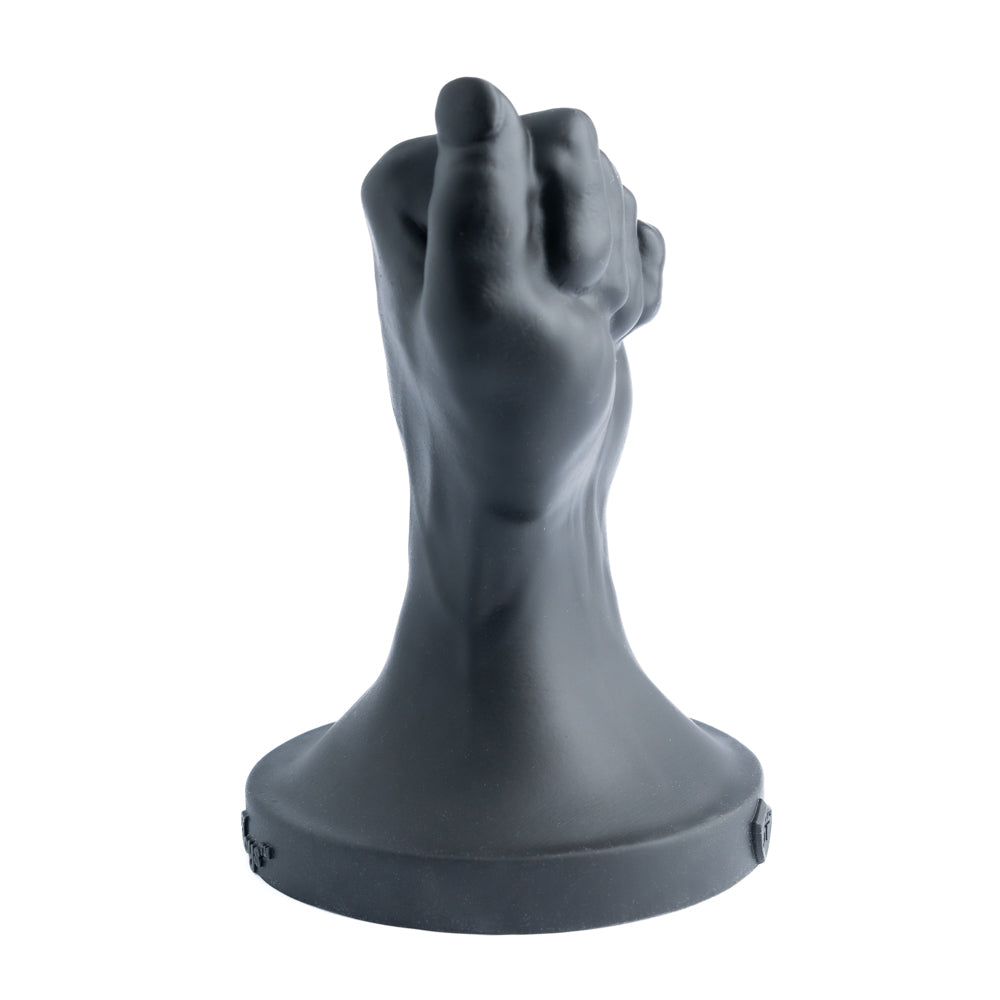 Platinum Liquid Silicone Stretcher Fist 7 Inch - Black