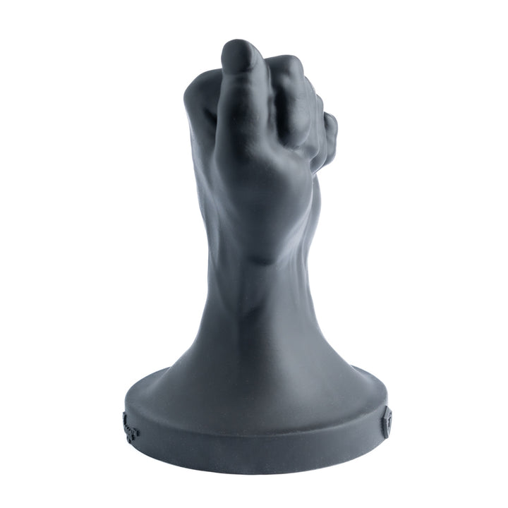 Platinum Liquid Silicone Stretcher Fist 7 Inch - Black