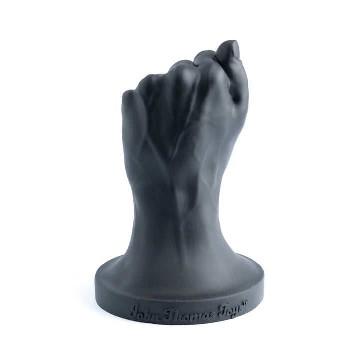Platinum Liquid Silicone Stretcher Fist 7 Inch - Black