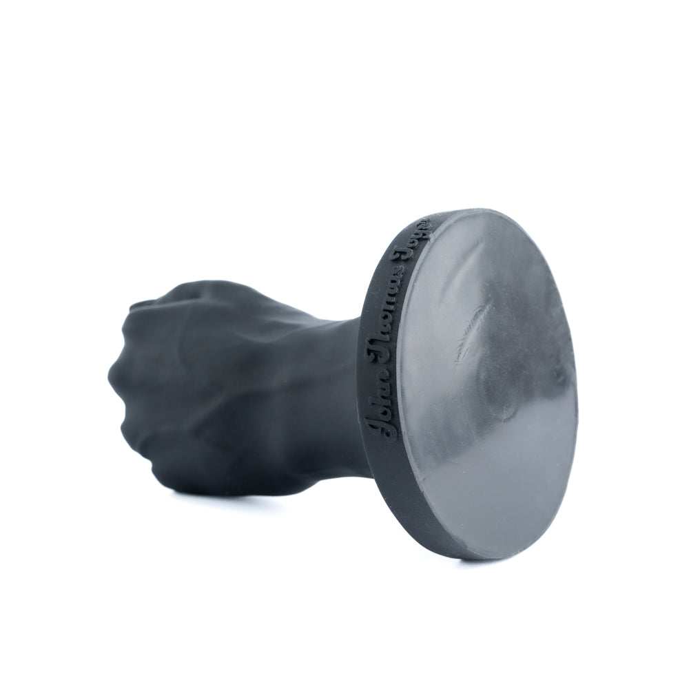 Platinum Liquid Silicone Stretcher Fist 7 Inch - Black