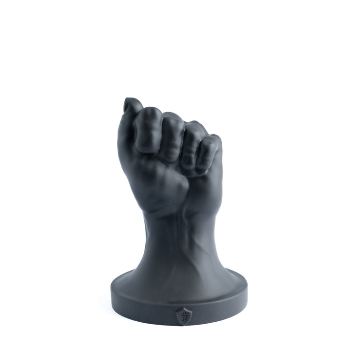 Platinum Liquid Silicone Stretcher Fist 7 Inch - Black