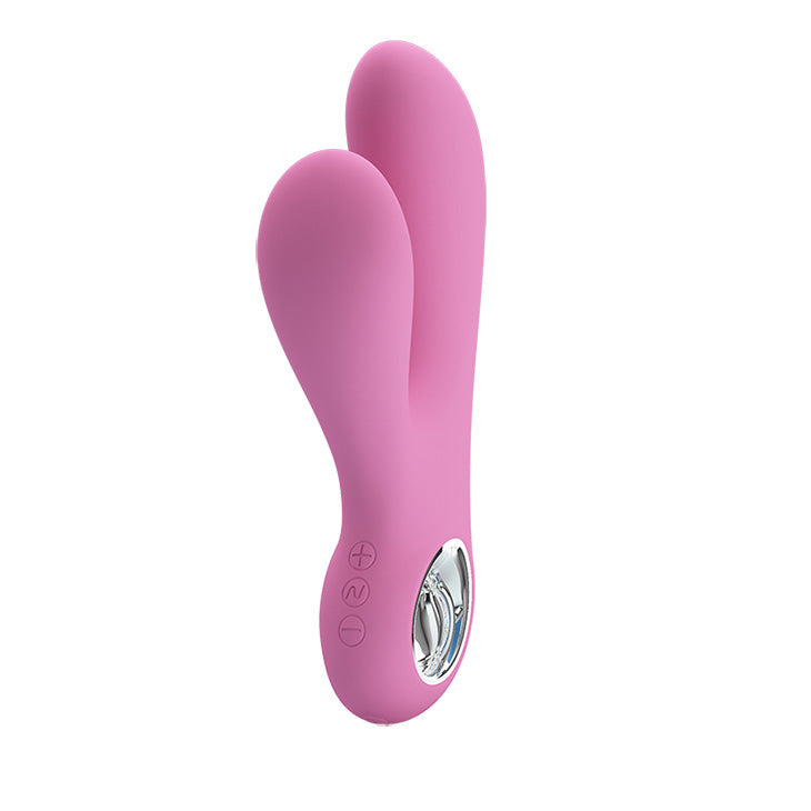 Pretty Love Canrol Textured Tongue Vibrator - Soft Pink
